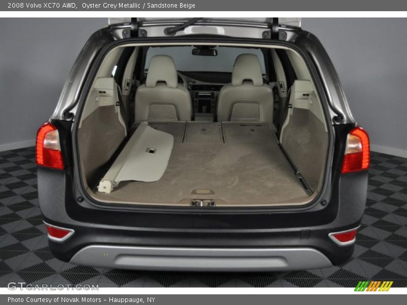 Oyster Grey Metallic / Sandstone Beige 2008 Volvo XC70 AWD
