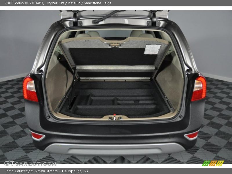 Oyster Grey Metallic / Sandstone Beige 2008 Volvo XC70 AWD