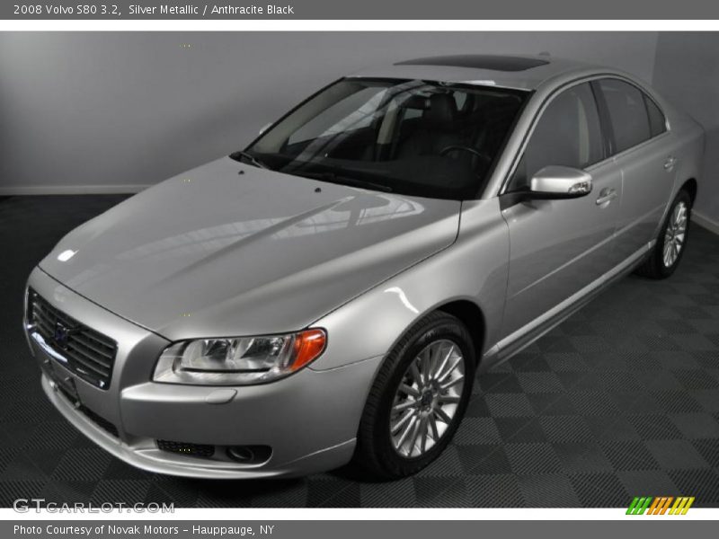 Silver Metallic / Anthracite Black 2008 Volvo S80 3.2