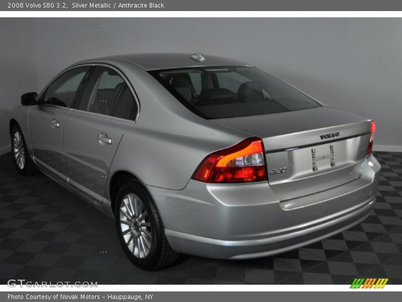 Silver Metallic / Anthracite Black 2008 Volvo S80 3.2