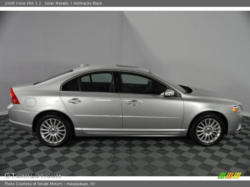 Silver Metallic / Anthracite Black 2008 Volvo S80 3.2