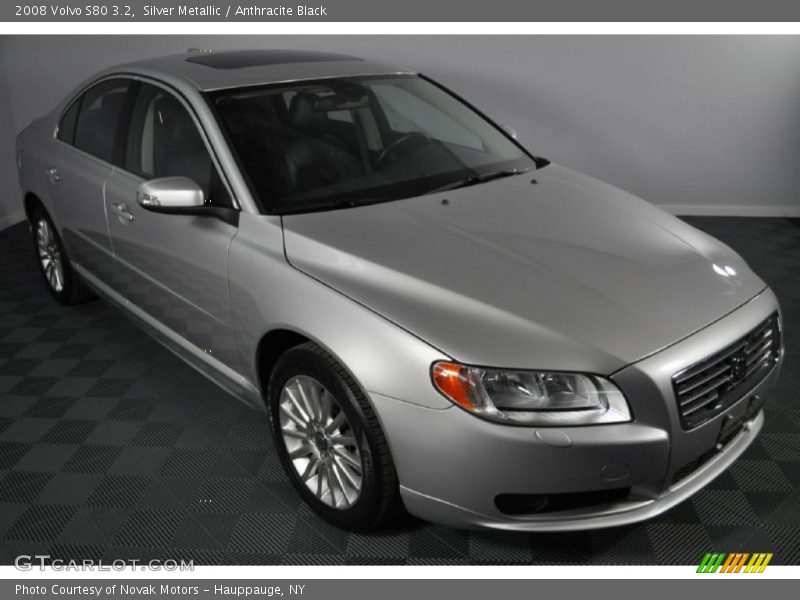 Silver Metallic / Anthracite Black 2008 Volvo S80 3.2