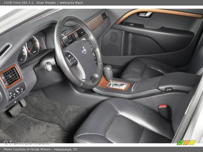 Silver Metallic / Anthracite Black 2008 Volvo S80 3.2