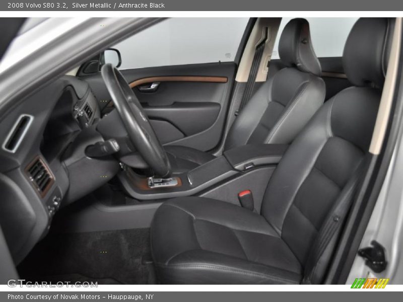 Silver Metallic / Anthracite Black 2008 Volvo S80 3.2