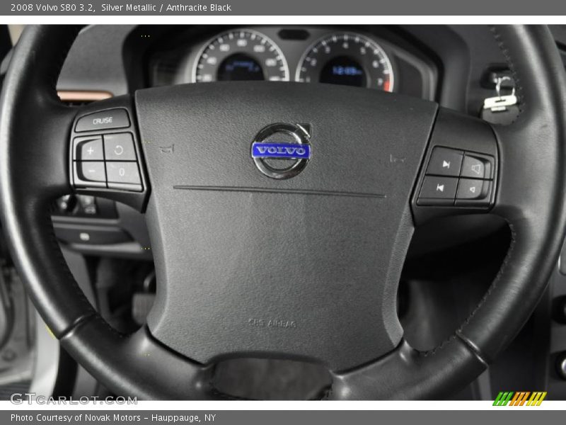 Silver Metallic / Anthracite Black 2008 Volvo S80 3.2
