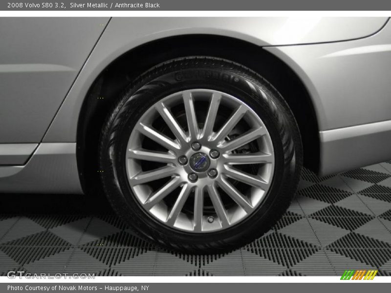 Silver Metallic / Anthracite Black 2008 Volvo S80 3.2