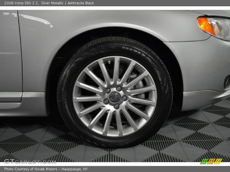 Silver Metallic / Anthracite Black 2008 Volvo S80 3.2
