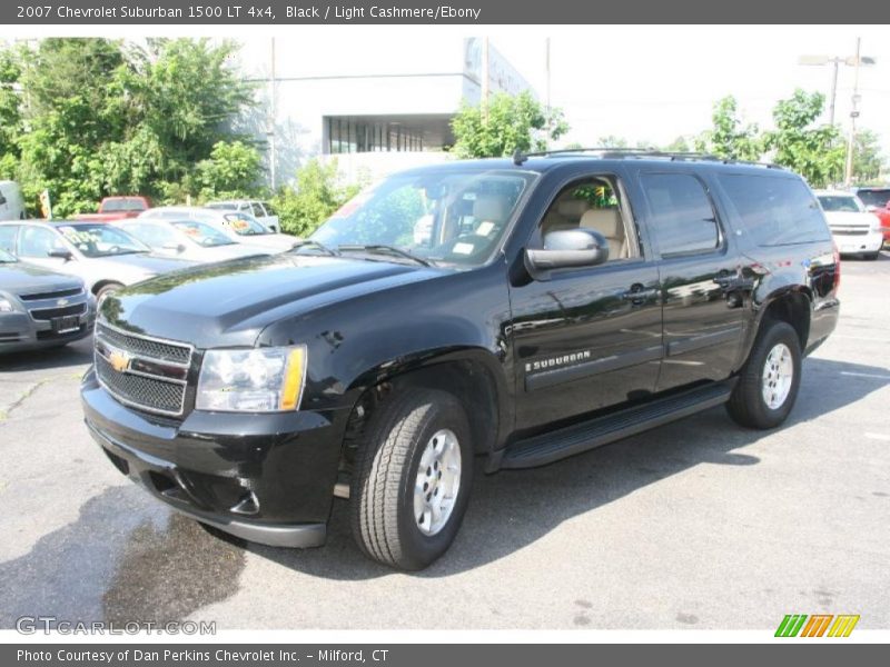 Black / Light Cashmere/Ebony 2007 Chevrolet Suburban 1500 LT 4x4
