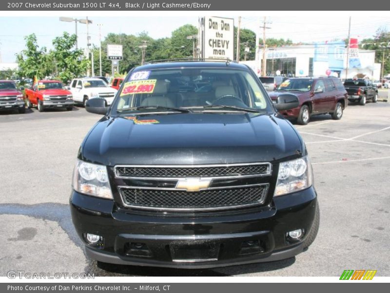 Black / Light Cashmere/Ebony 2007 Chevrolet Suburban 1500 LT 4x4