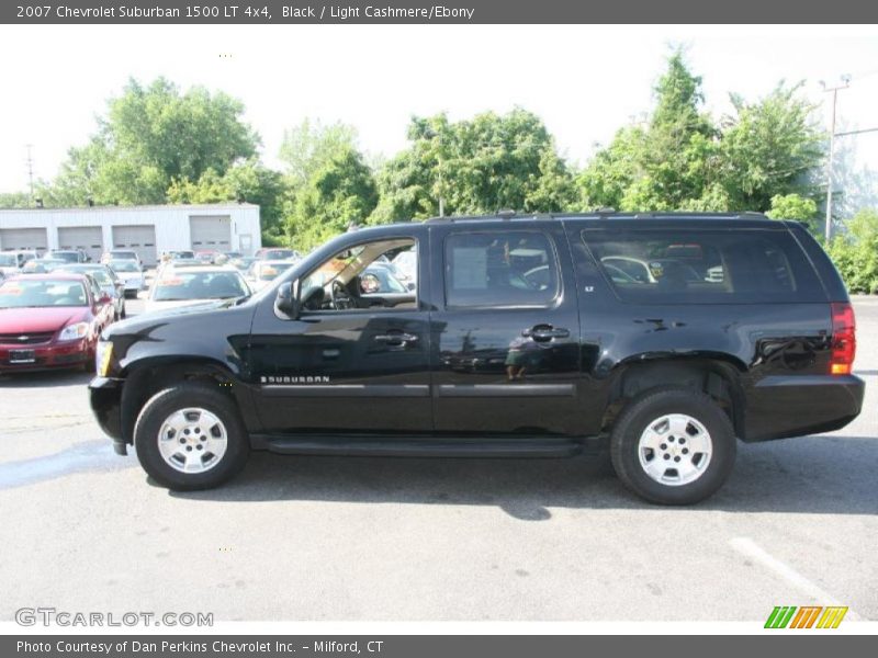 Black / Light Cashmere/Ebony 2007 Chevrolet Suburban 1500 LT 4x4
