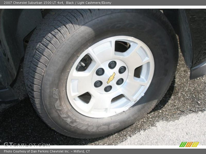 Black / Light Cashmere/Ebony 2007 Chevrolet Suburban 1500 LT 4x4