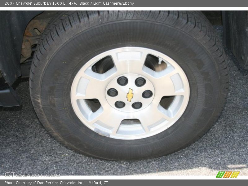 Black / Light Cashmere/Ebony 2007 Chevrolet Suburban 1500 LT 4x4