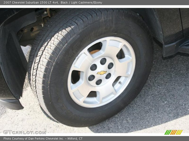 Black / Light Cashmere/Ebony 2007 Chevrolet Suburban 1500 LT 4x4