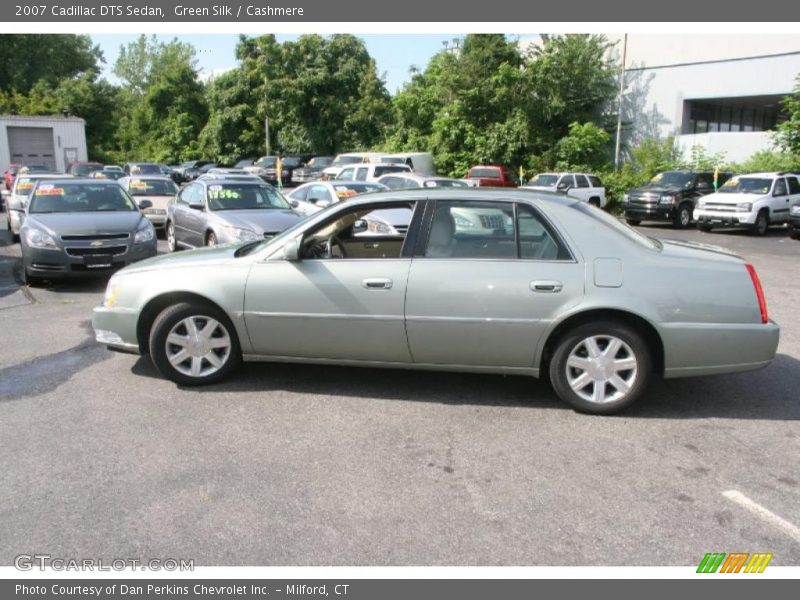 Green Silk / Cashmere 2007 Cadillac DTS Sedan