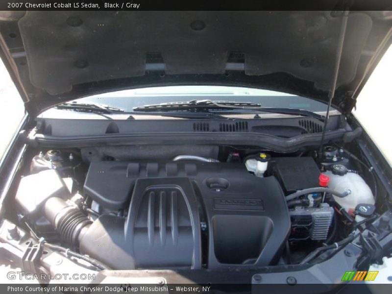 Black / Gray 2007 Chevrolet Cobalt LS Sedan