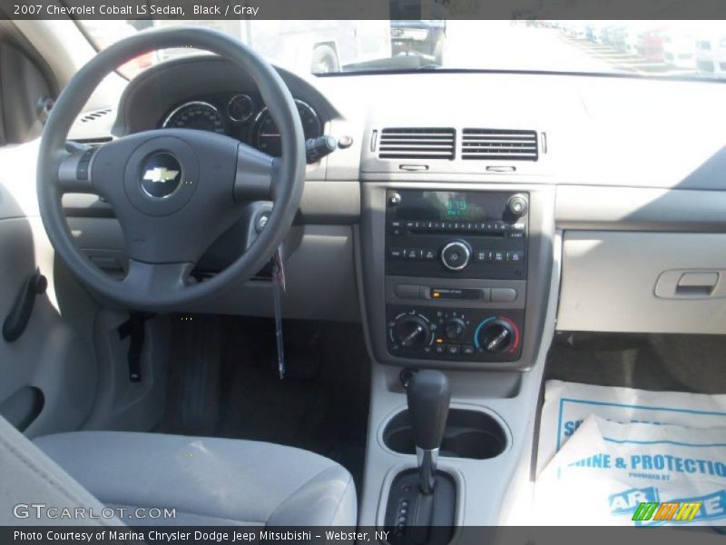 Black / Gray 2007 Chevrolet Cobalt LS Sedan