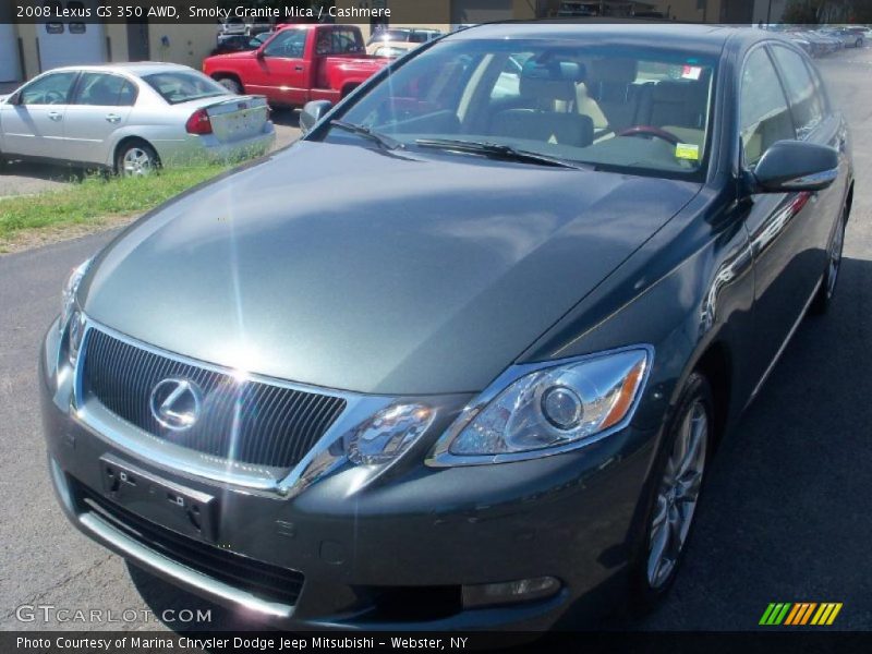 Smoky Granite Mica / Cashmere 2008 Lexus GS 350 AWD