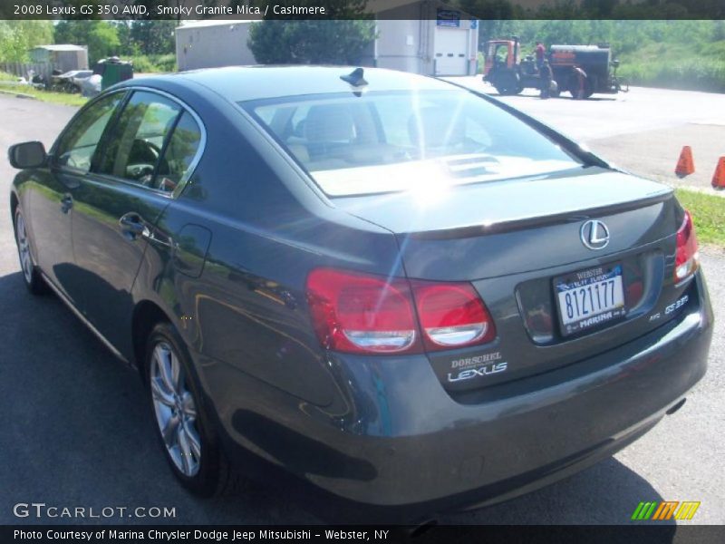Smoky Granite Mica / Cashmere 2008 Lexus GS 350 AWD