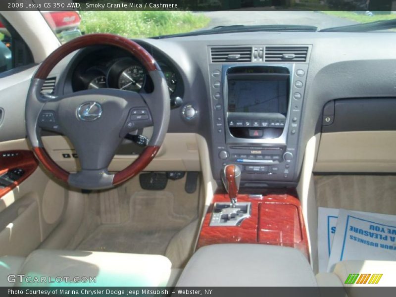Smoky Granite Mica / Cashmere 2008 Lexus GS 350 AWD