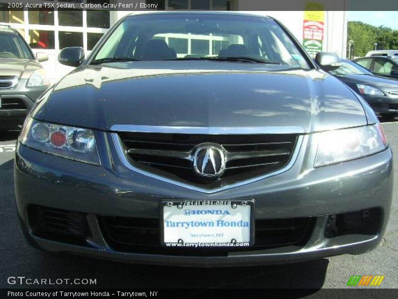 Carbon Gray Pearl / Ebony 2005 Acura TSX Sedan