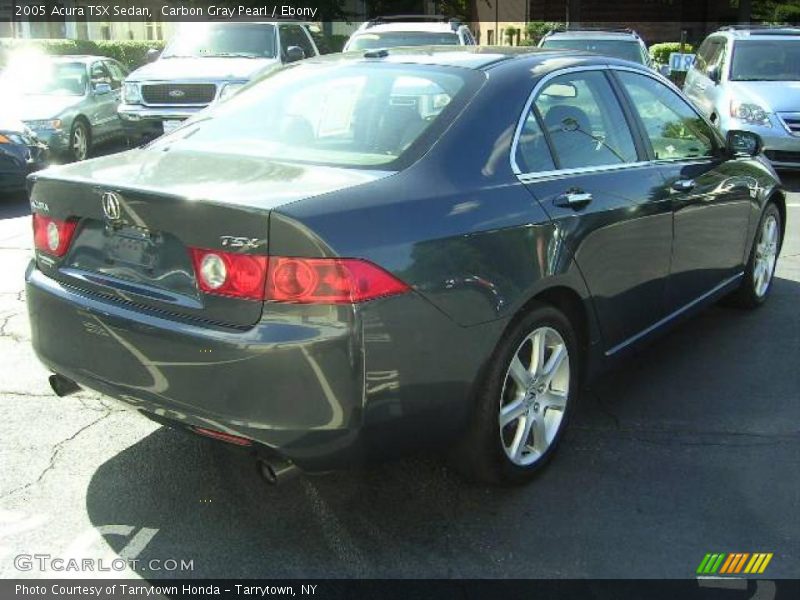 Carbon Gray Pearl / Ebony 2005 Acura TSX Sedan