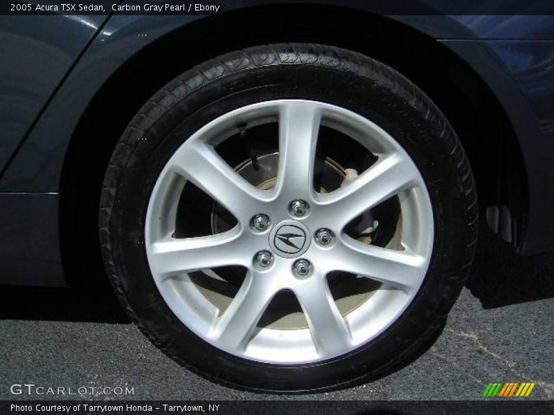 Carbon Gray Pearl / Ebony 2005 Acura TSX Sedan