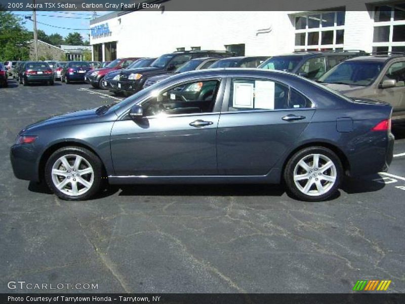 Carbon Gray Pearl / Ebony 2005 Acura TSX Sedan
