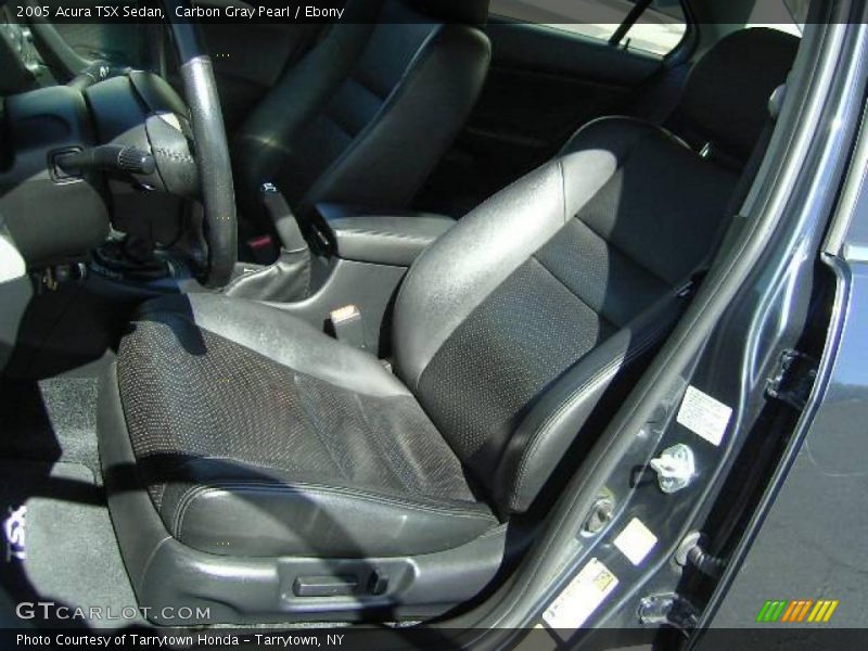 Carbon Gray Pearl / Ebony 2005 Acura TSX Sedan