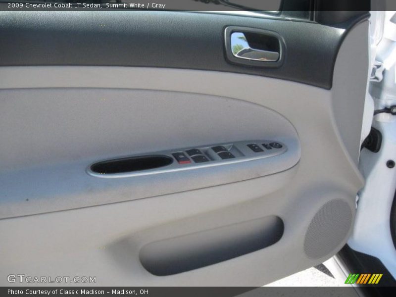 Summit White / Gray 2009 Chevrolet Cobalt LT Sedan