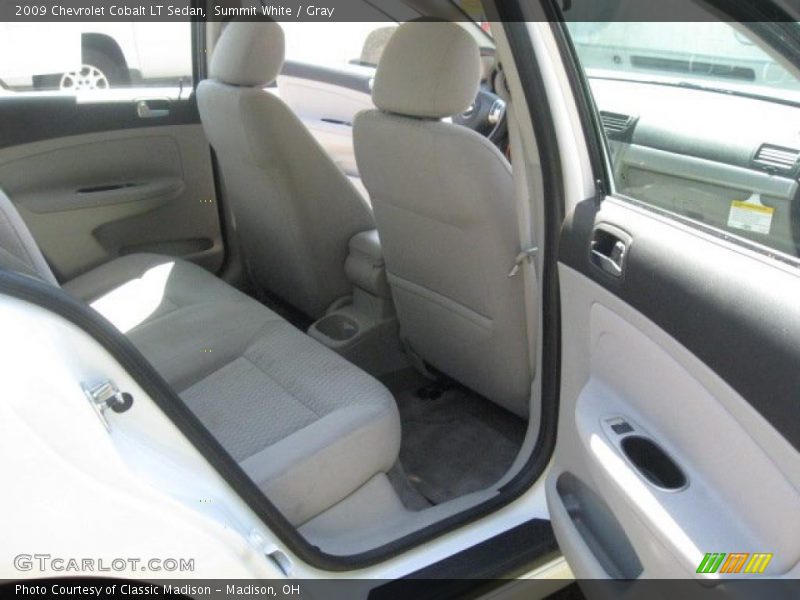 Summit White / Gray 2009 Chevrolet Cobalt LT Sedan
