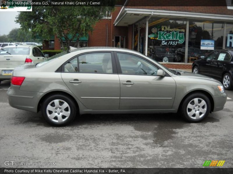 Natural Khaki Green / Camel 2009 Hyundai Sonata GLS
