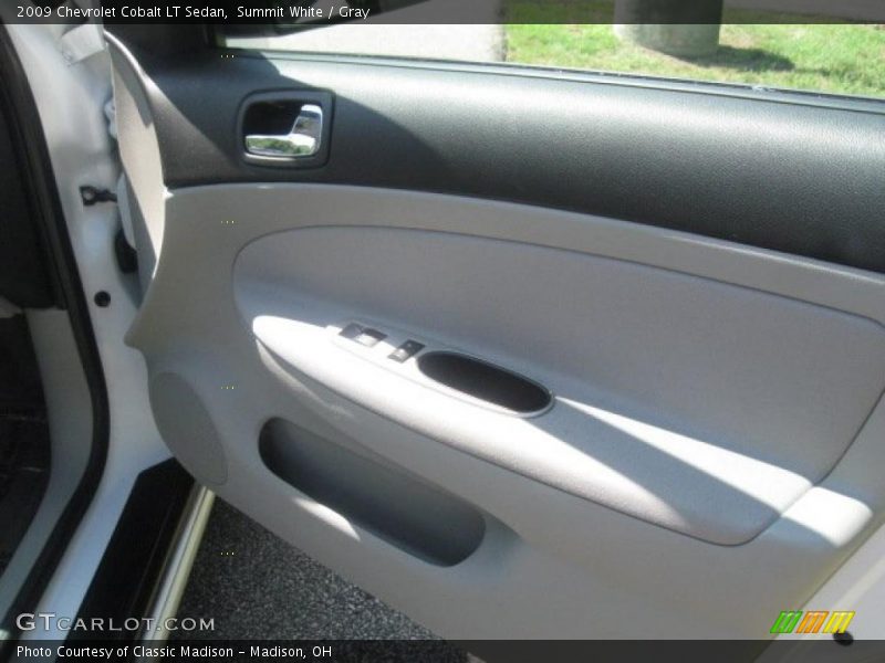 Summit White / Gray 2009 Chevrolet Cobalt LT Sedan