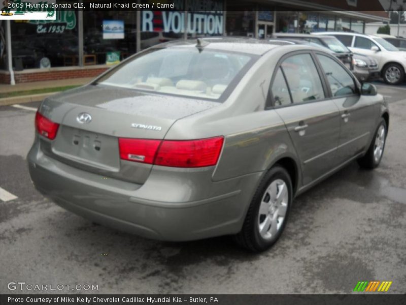 Natural Khaki Green / Camel 2009 Hyundai Sonata GLS