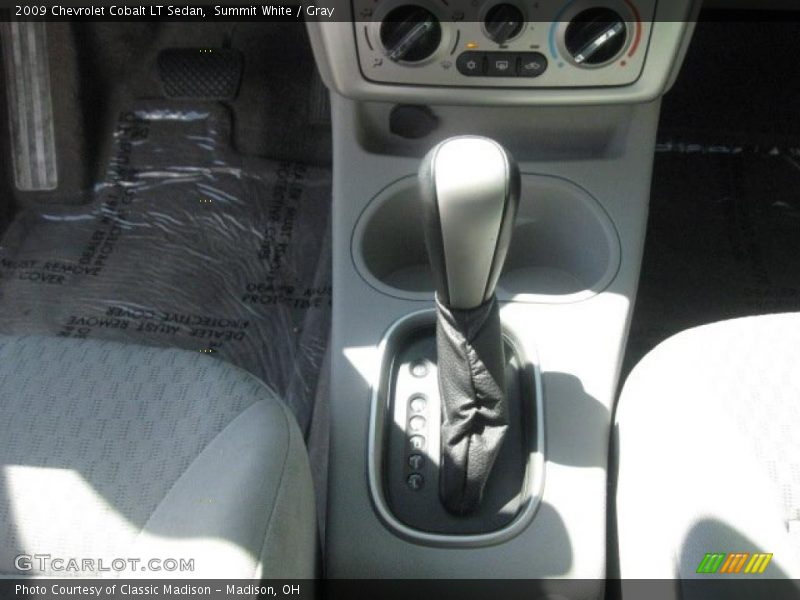 Summit White / Gray 2009 Chevrolet Cobalt LT Sedan