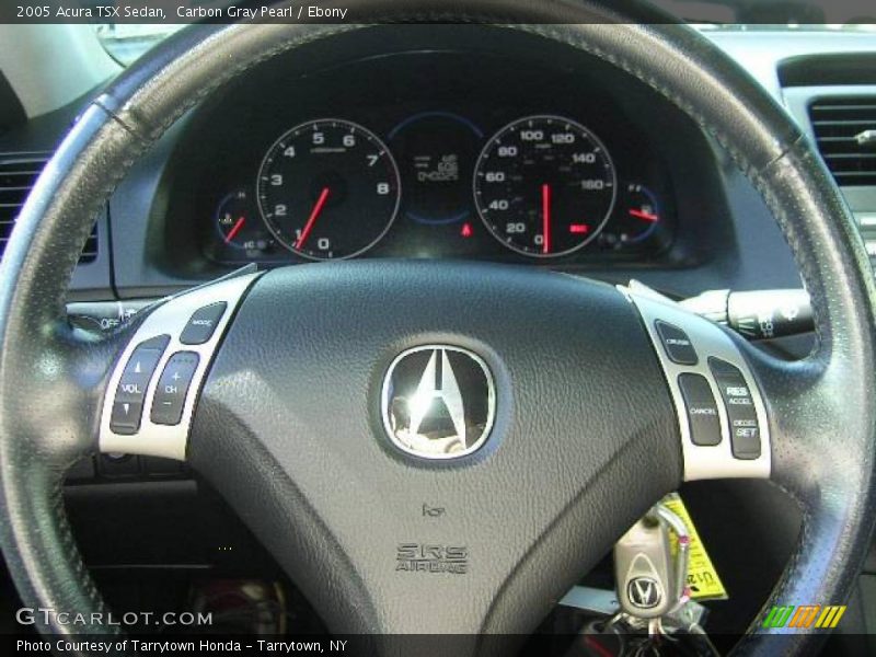 Carbon Gray Pearl / Ebony 2005 Acura TSX Sedan