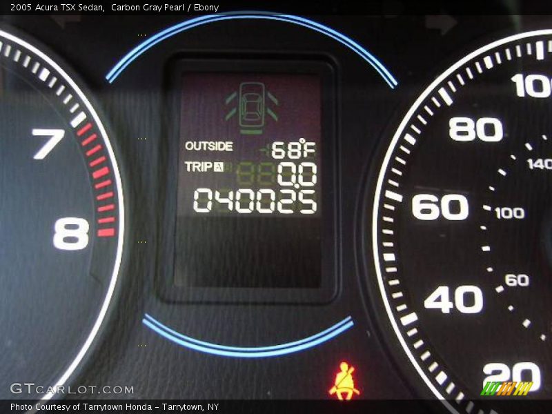 Carbon Gray Pearl / Ebony 2005 Acura TSX Sedan