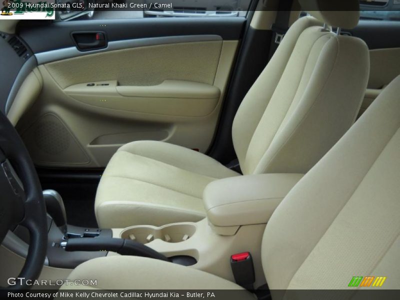 Natural Khaki Green / Camel 2009 Hyundai Sonata GLS