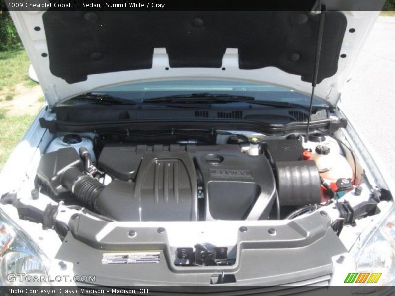 Summit White / Gray 2009 Chevrolet Cobalt LT Sedan
