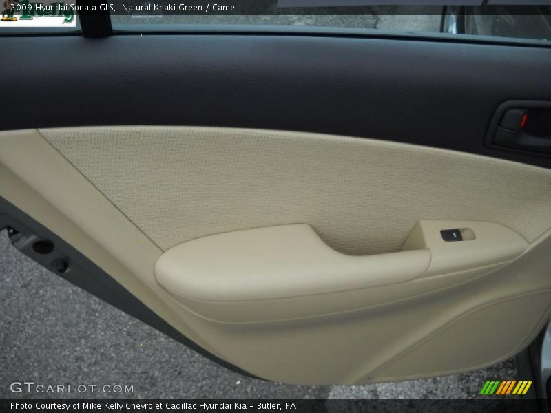 Natural Khaki Green / Camel 2009 Hyundai Sonata GLS