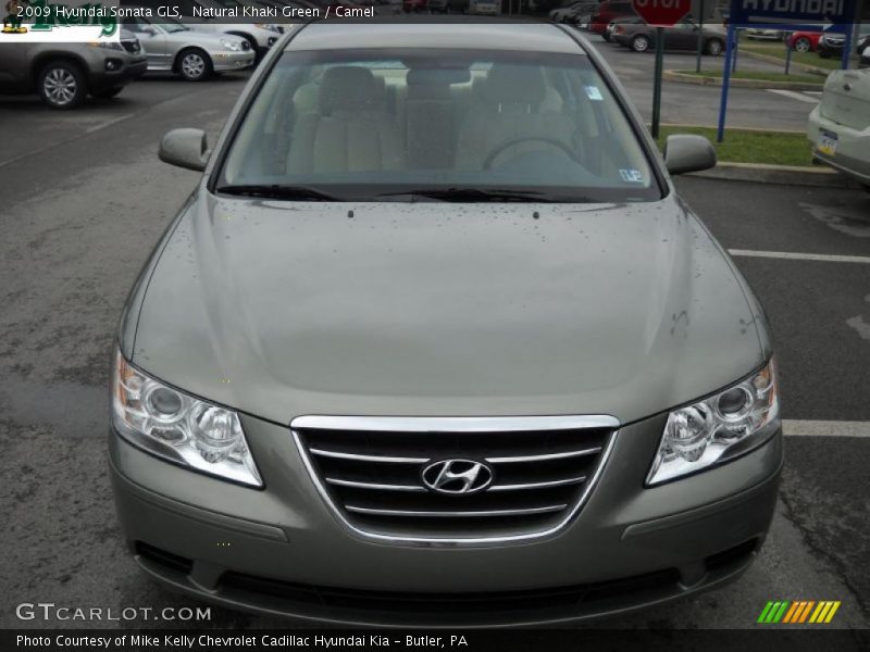 Natural Khaki Green / Camel 2009 Hyundai Sonata GLS