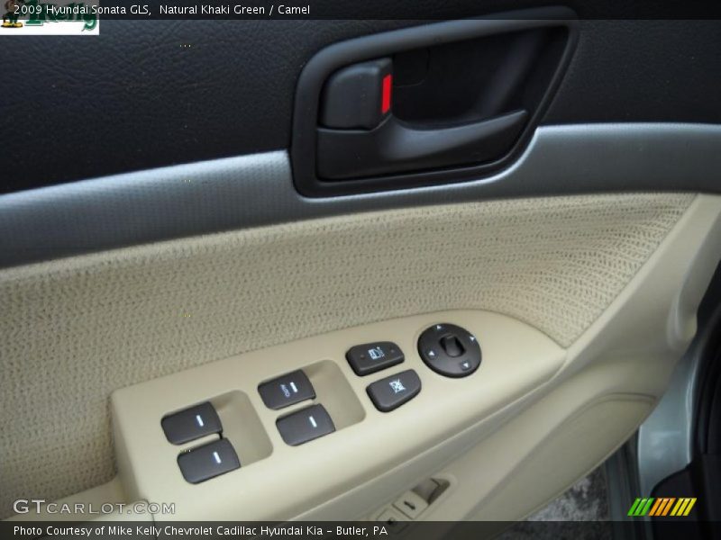 Natural Khaki Green / Camel 2009 Hyundai Sonata GLS