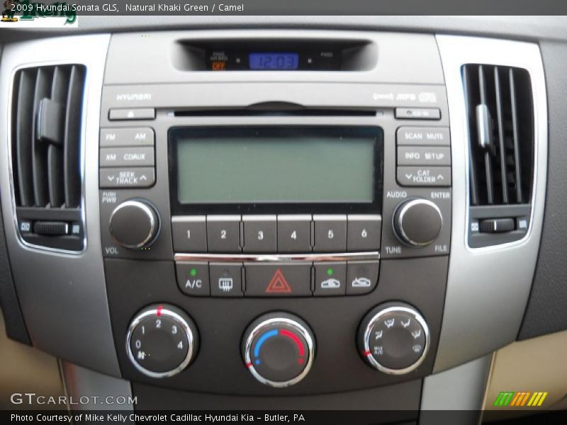Natural Khaki Green / Camel 2009 Hyundai Sonata GLS