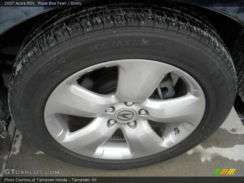 Royal Blue Pearl / Ebony 2007 Acura RDX