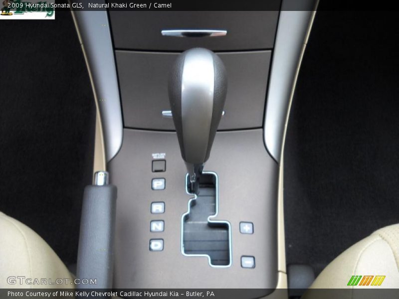 Natural Khaki Green / Camel 2009 Hyundai Sonata GLS