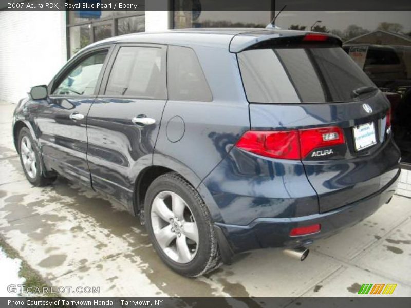 Royal Blue Pearl / Ebony 2007 Acura RDX