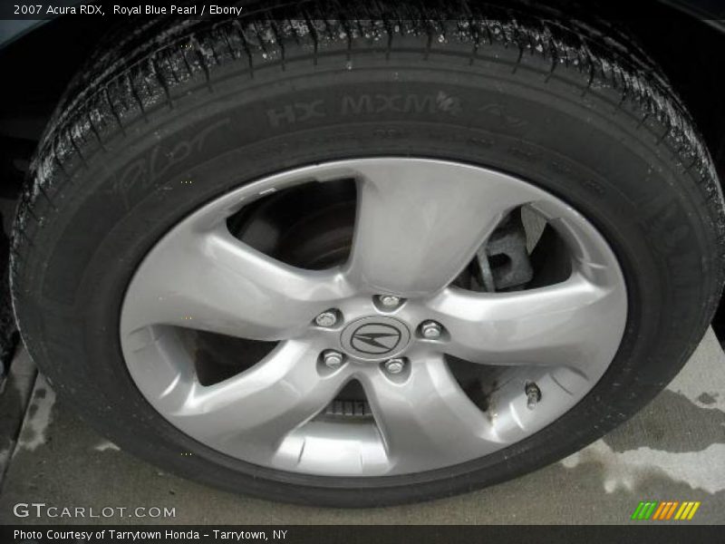 Royal Blue Pearl / Ebony 2007 Acura RDX