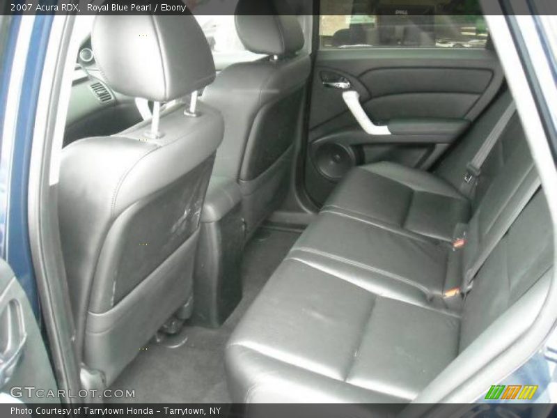 Royal Blue Pearl / Ebony 2007 Acura RDX