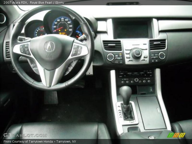 Royal Blue Pearl / Ebony 2007 Acura RDX