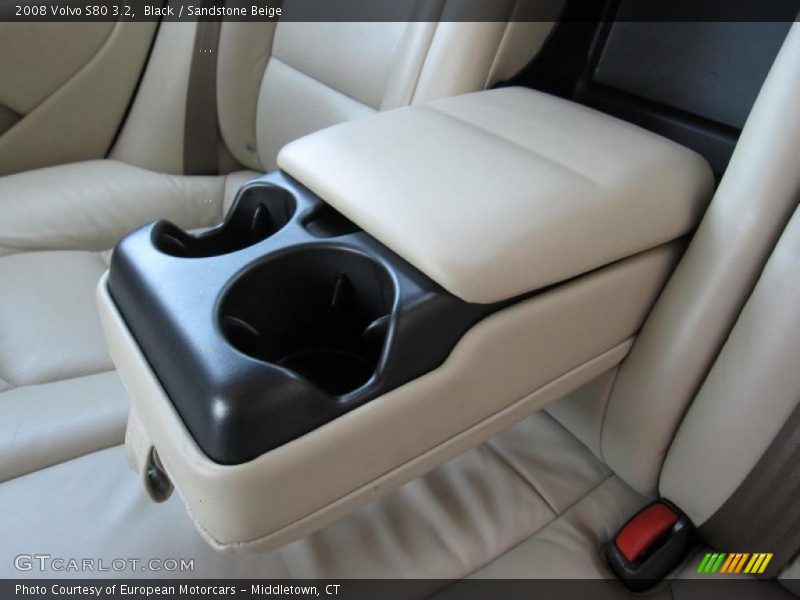 Black / Sandstone Beige 2008 Volvo S80 3.2