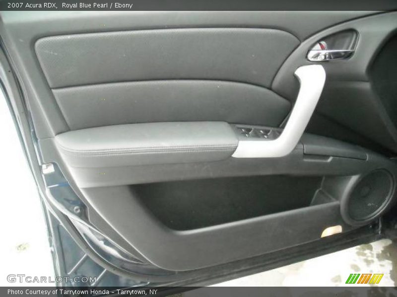Royal Blue Pearl / Ebony 2007 Acura RDX